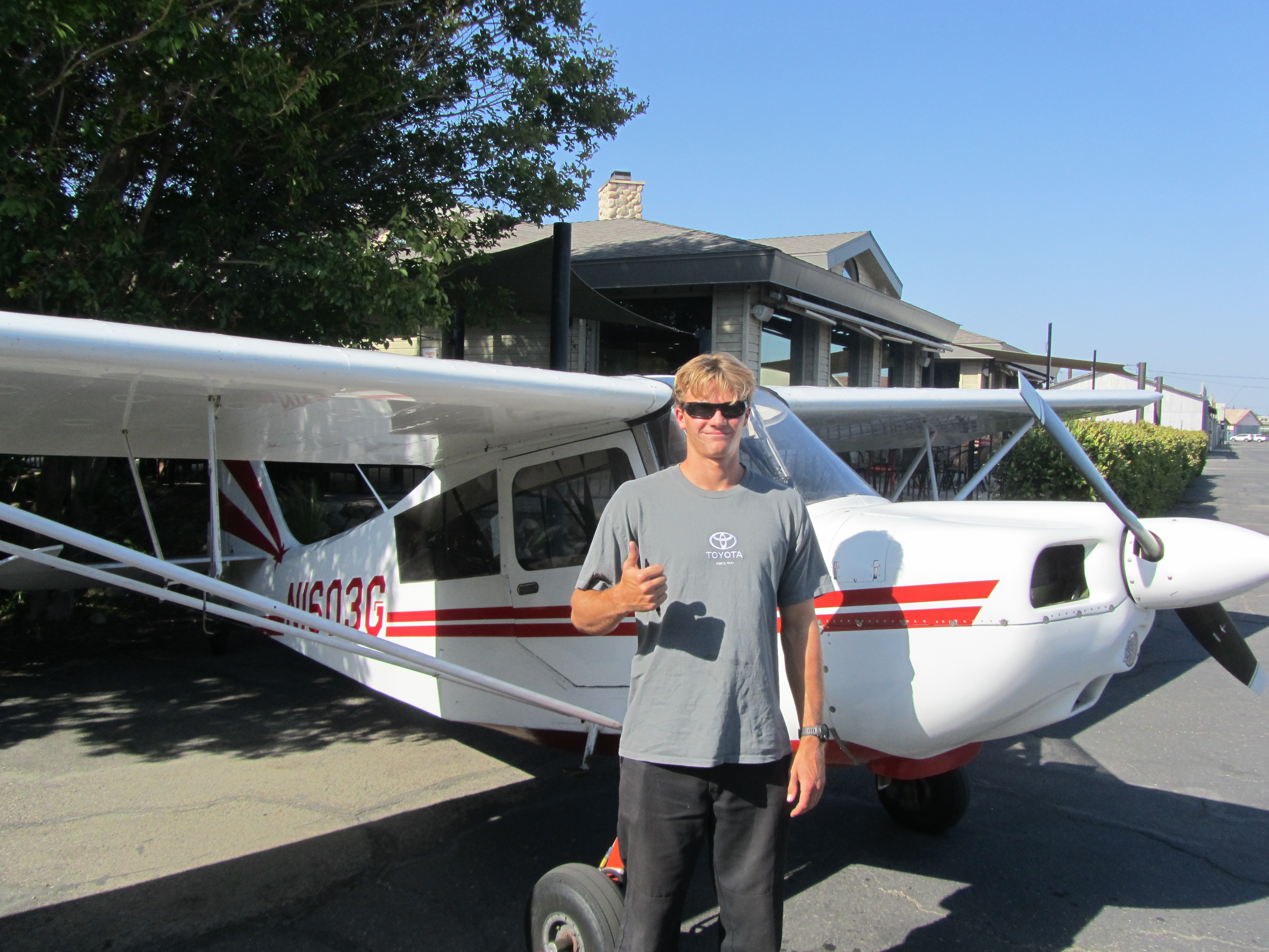 Tailwheel Endorsement - Gavin Frank 
